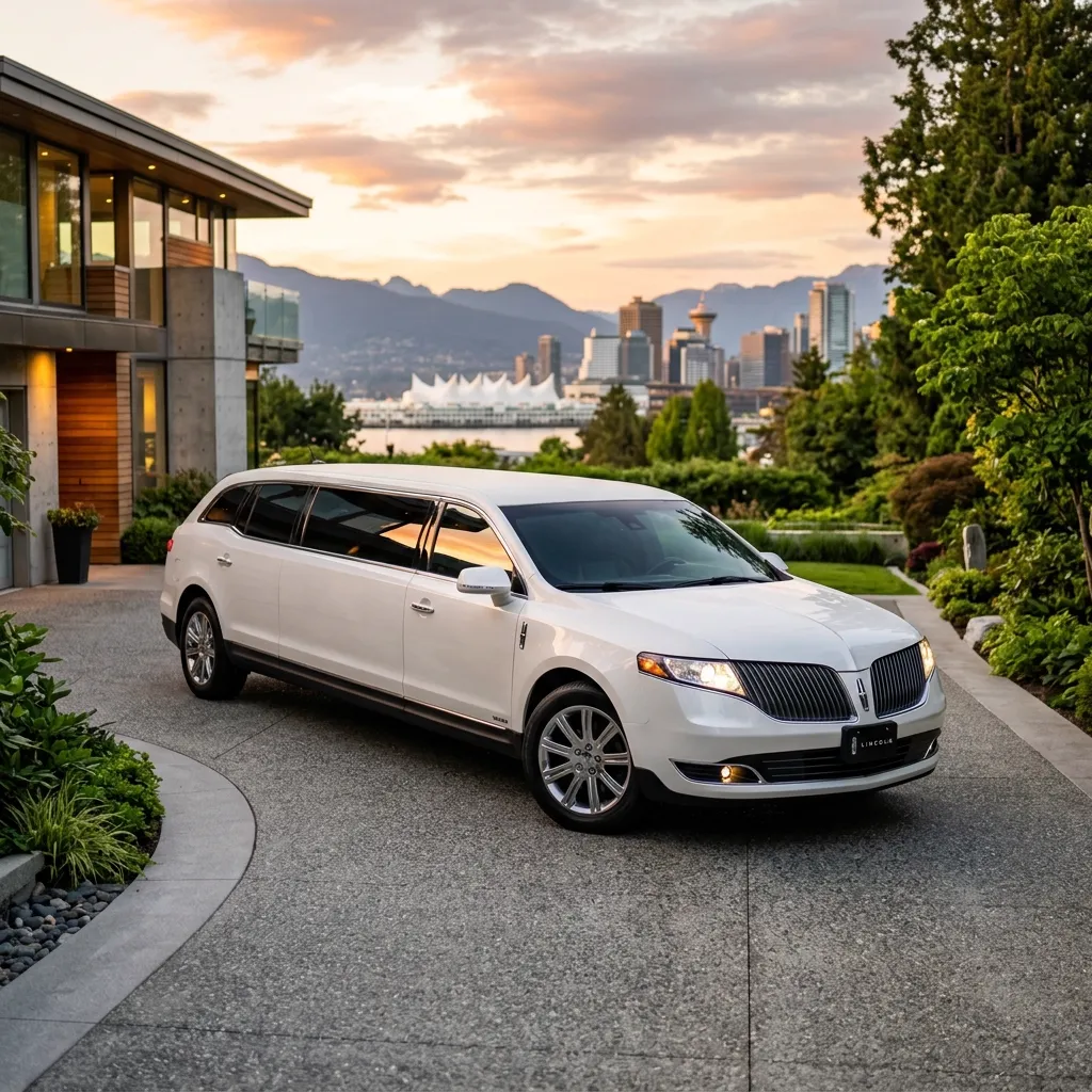 Lincoln MKT White Stretch Limousine